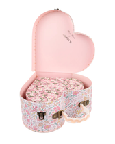 Herz-Koffer Meri Meri x Liberty - 2er Set