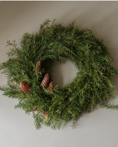 Kranz Kiefer - Evergreen Pine Wreath (Ø 40 cm)