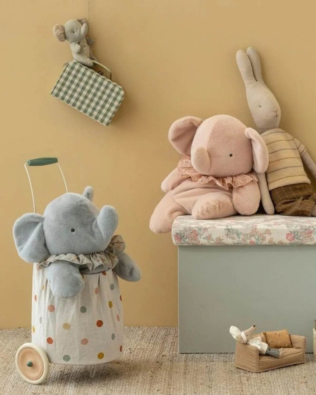 Safari Friends Elefant Mini – Iron Grey