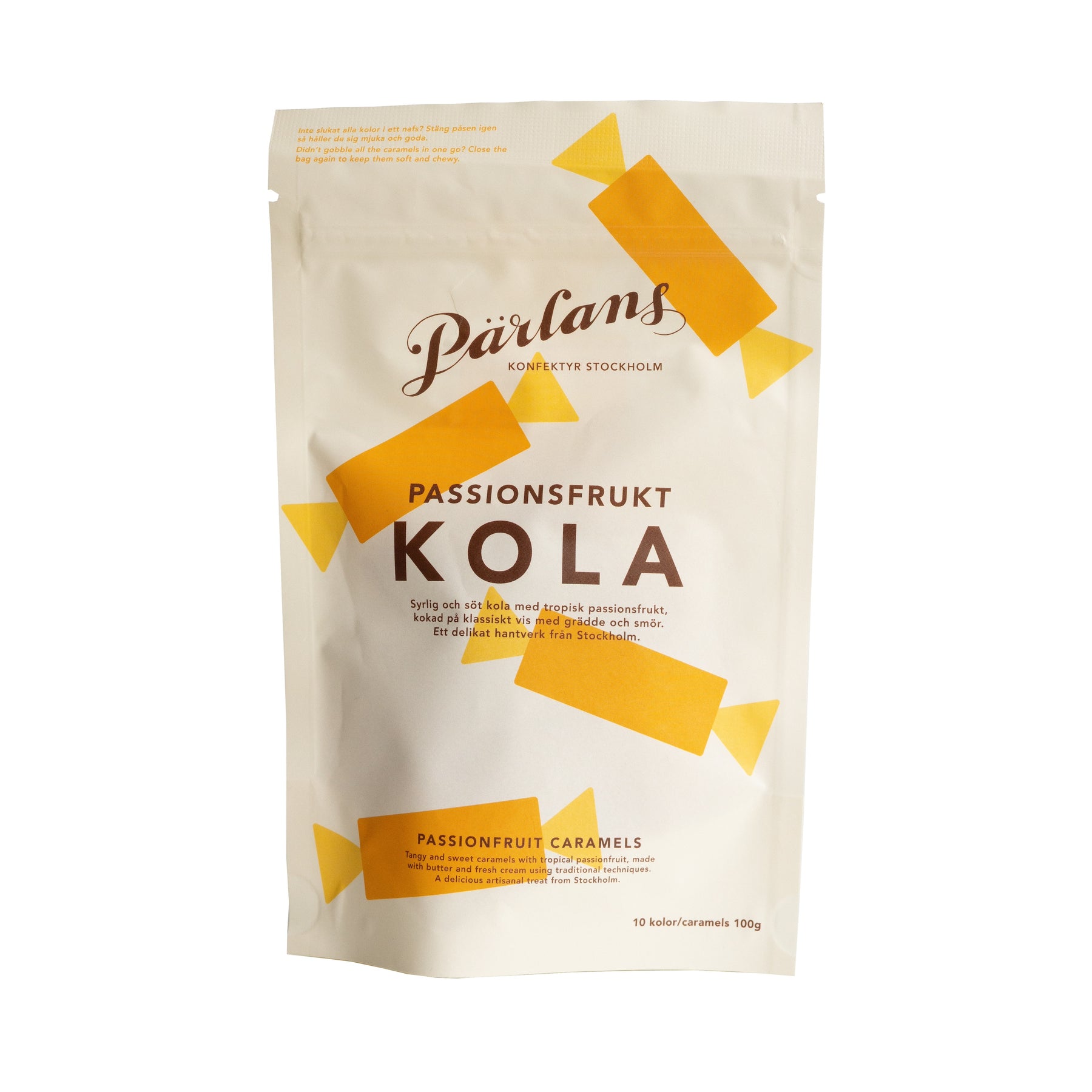 Karamell - Passionsfrucht 10 Stk. / 100 g