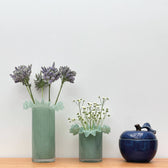 Kleine Vase Froufrou  - matcha Vase klein