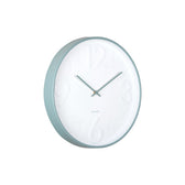 Wanduhr Fasten - Blau