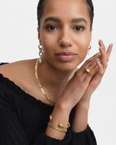 Armreif Bolded Drops Bangle - gold