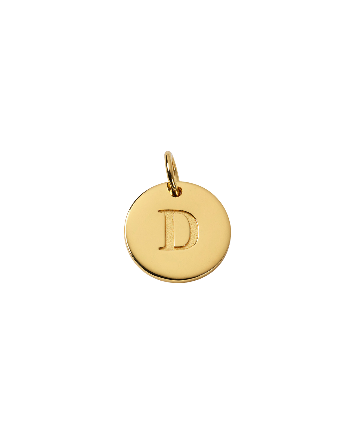 Anhänger Buchstabe (groß) - gold