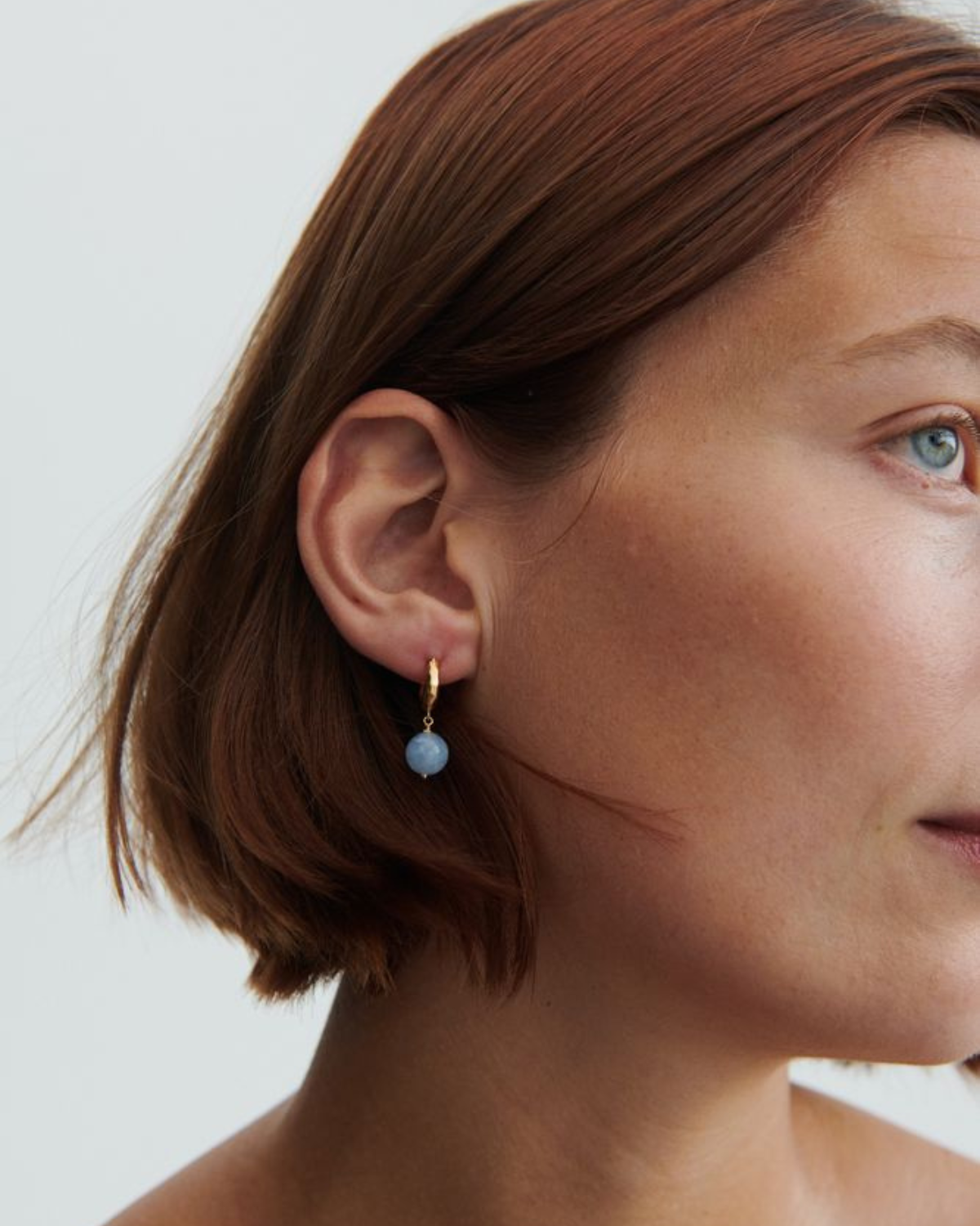 Ohrringe Blue Sky - gold