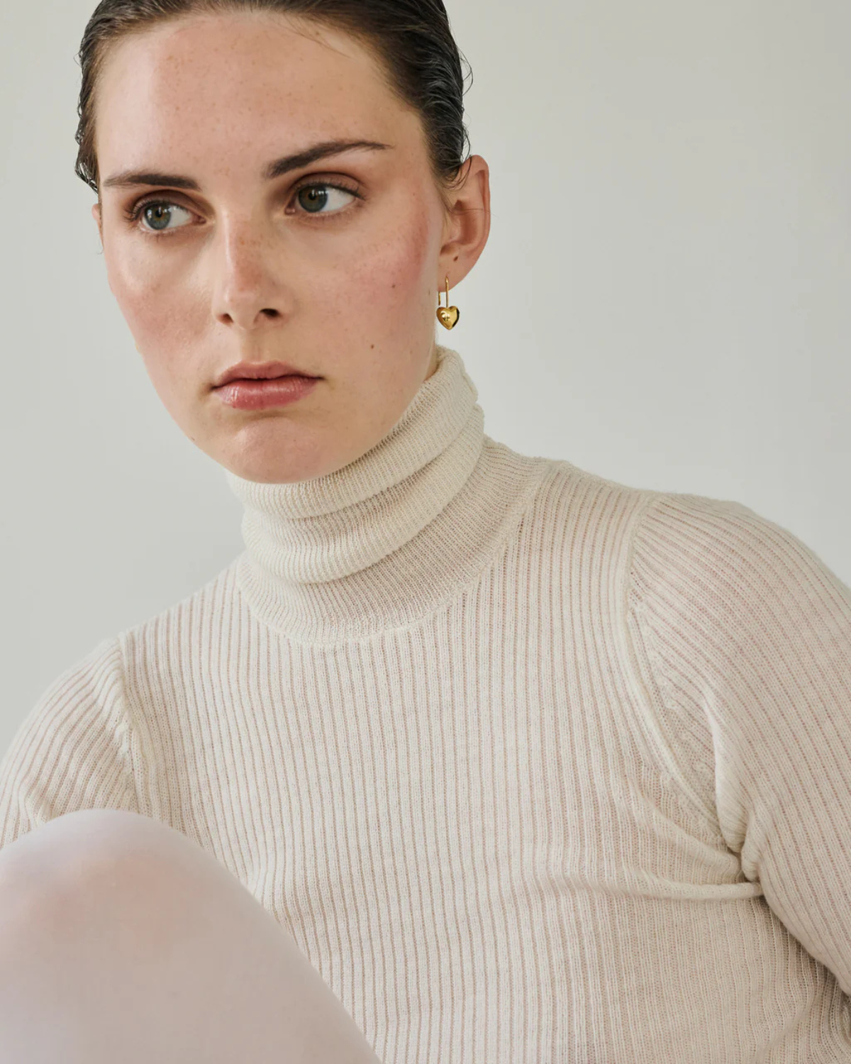 Ohrring - Poma Drop Heart