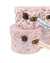 Herz-Koffer Meri Meri x Liberty - 2er Set