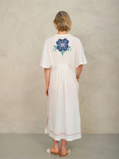Kleid Laney EMB - Ecru/Multi