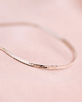 Armband Herringbone - silber Gr. M/L