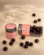 Fruchtgummi mit Schokolade – Dark Raspberry / Himbeere & Dunkle Schokolade 110 g