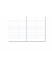 My Journal 18-Monats-Kalender 2026–2027 - Grüne Streifen