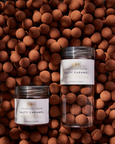 Fruchtgummi mit Schokolade – Salty Caramel 250 g