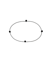 Kerzenhalter aus Metall - Oval