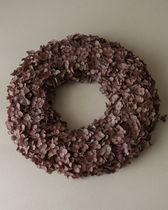 Kranz Hortensien - Brown Hydrangea Wreath (Ø 40 cm)