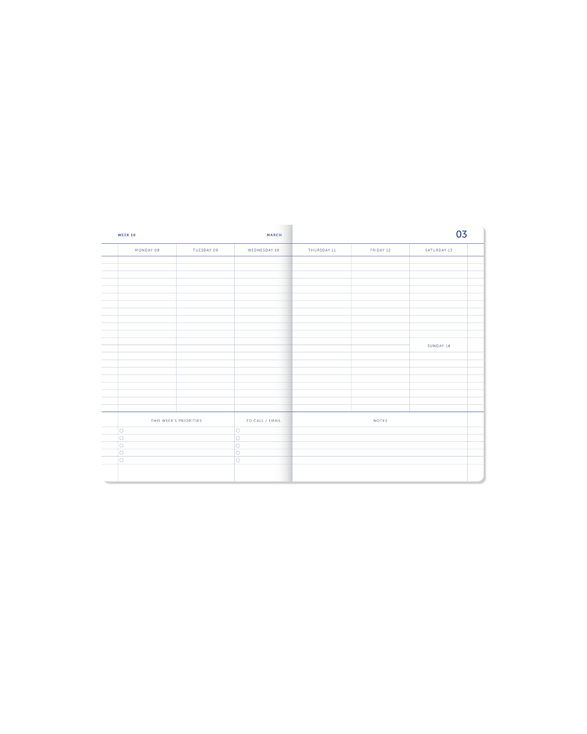 Journal Planer 2027 – Flow Pink/Rot