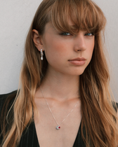 Anhänger Beloved Heart Pink Quartz - silber