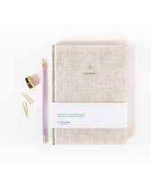 Notizbuch - Leinen / Liniert