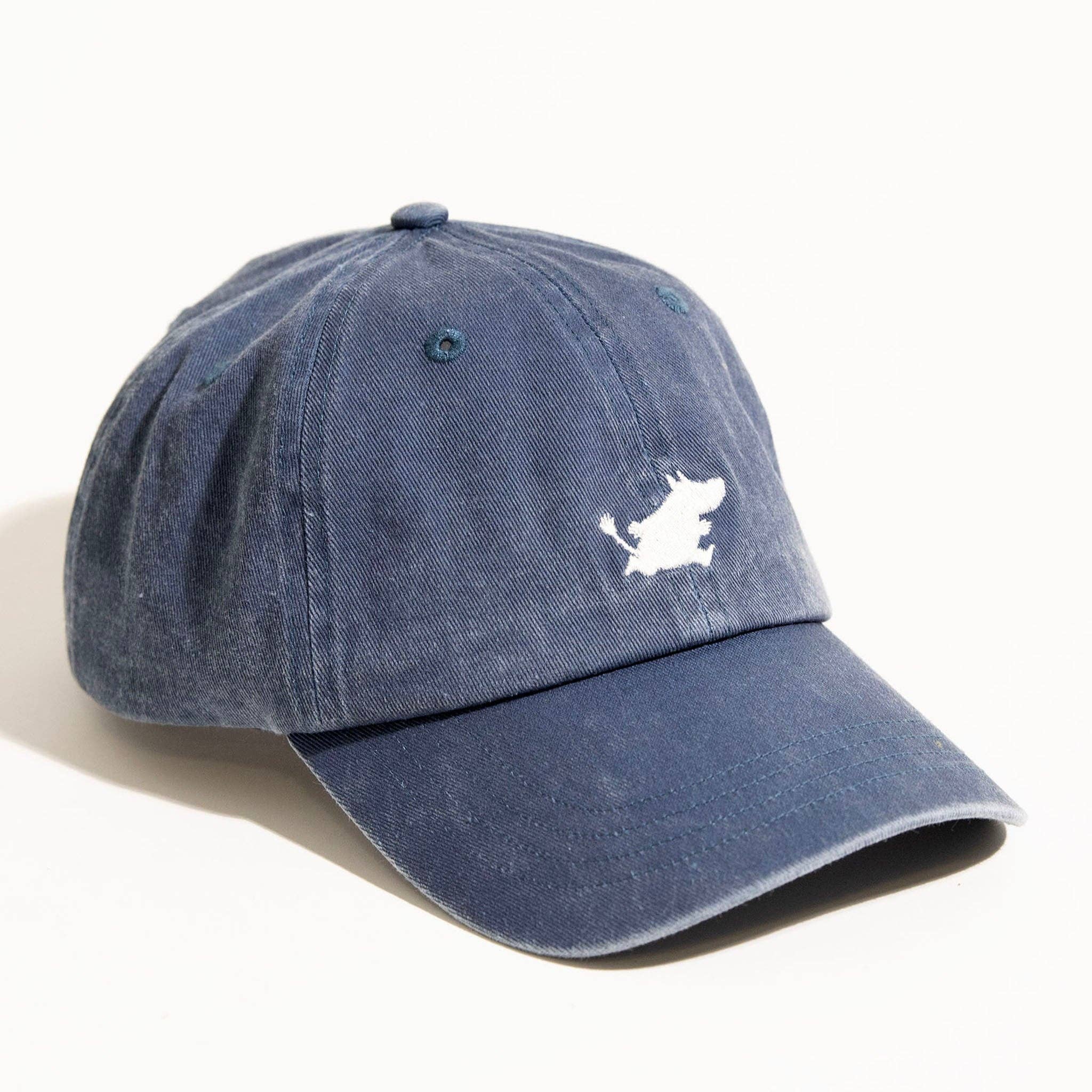 Gewaschene Denim-Cap - Moomin Classics Navy