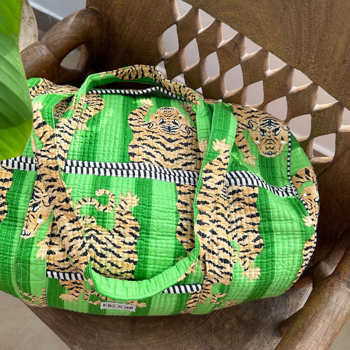 Tasche "Poppy Tiger Green"