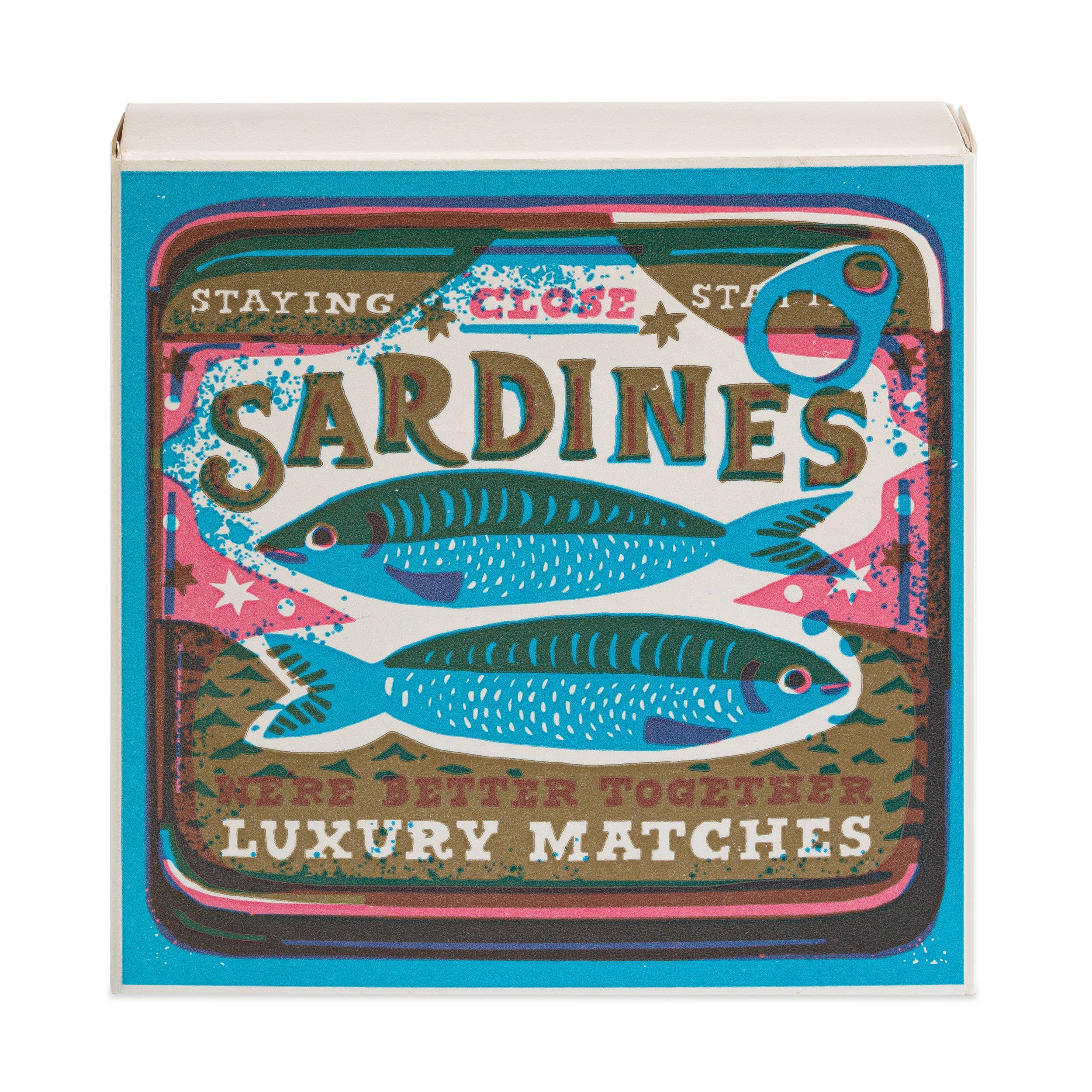Sardines | Quadratische Sicherheitsstreichhölzer