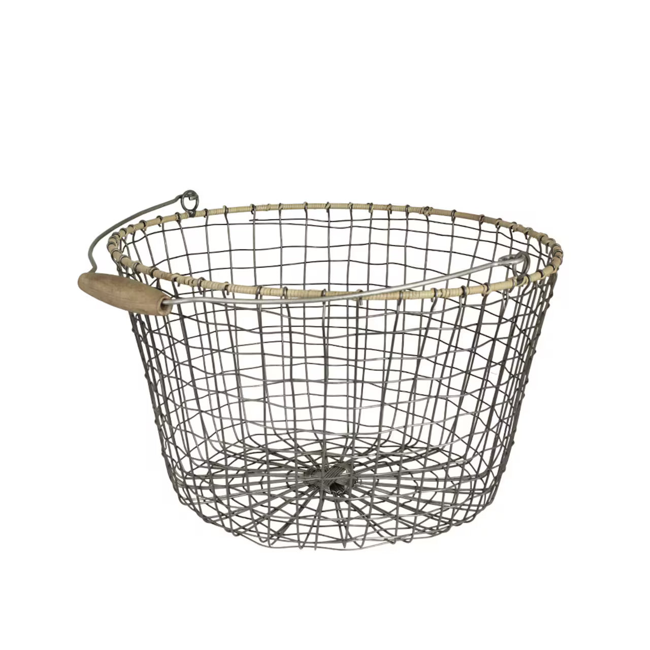 Runder Drahtkorb Alvar - groß