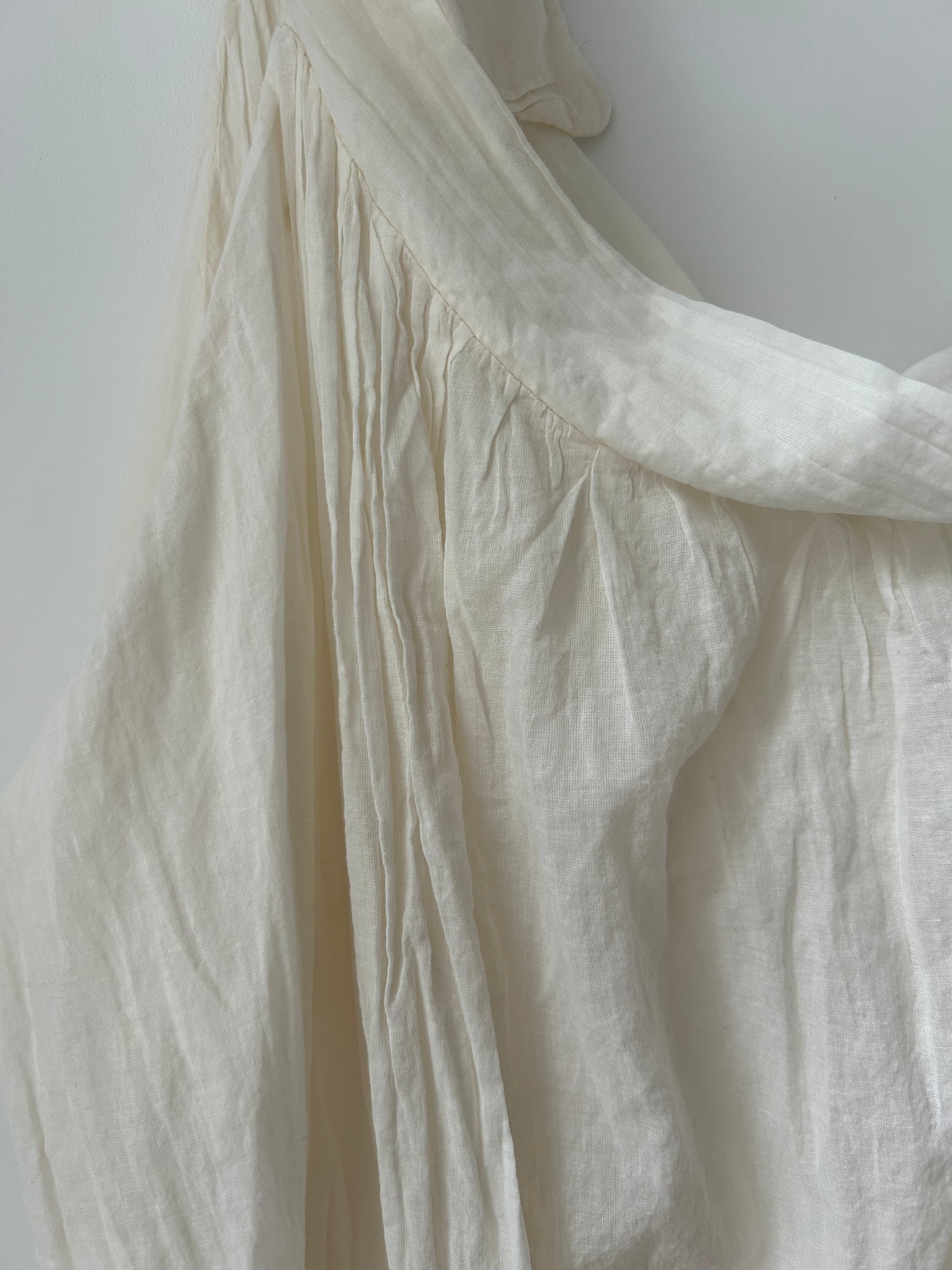 Griechisches Prinzessinnenkleid - creme