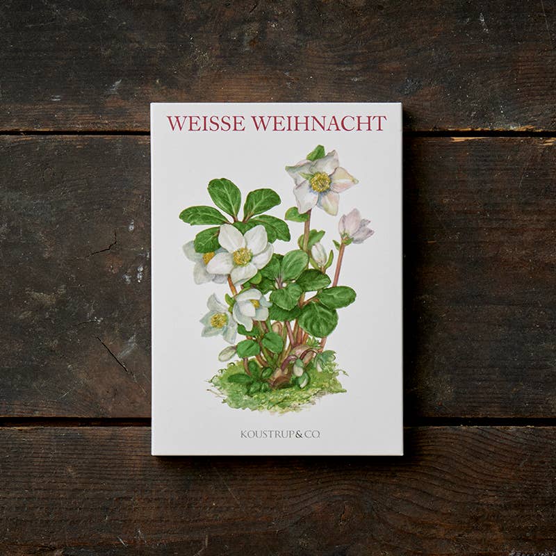 Kartenmappe Weiße Weihnacht - 8 Karten mit Umschlägen (deutsch)