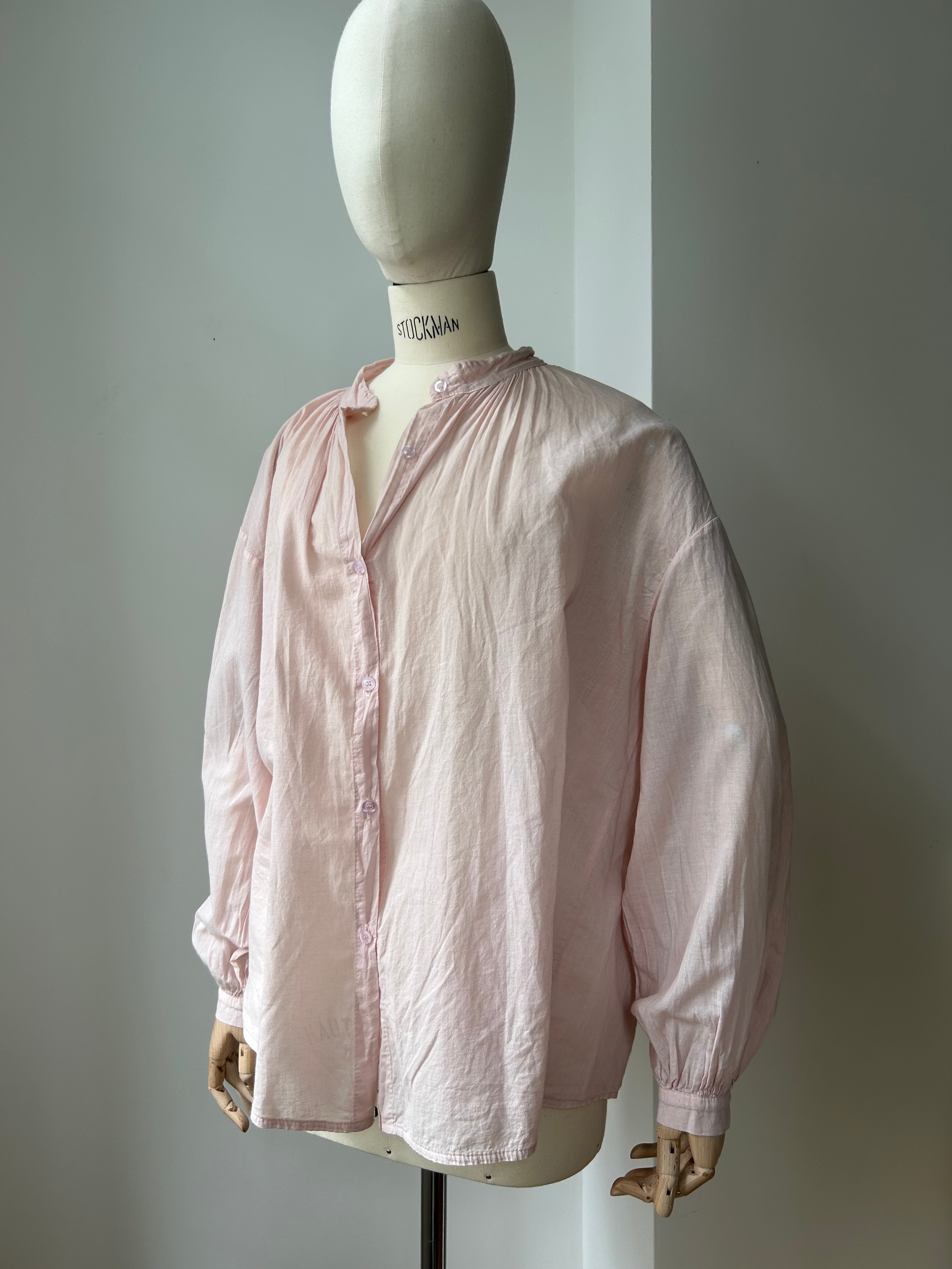 Sommerbluse - rosa