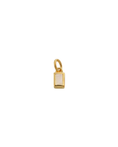 Anhänger Beloved Squared mit Mondstein - gold