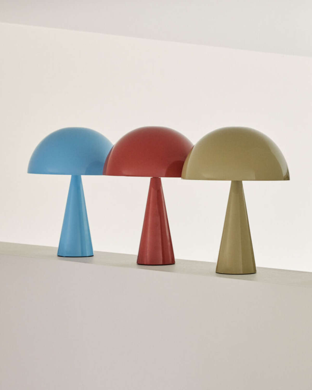 Tischlampe Mush Mini - Hellblau