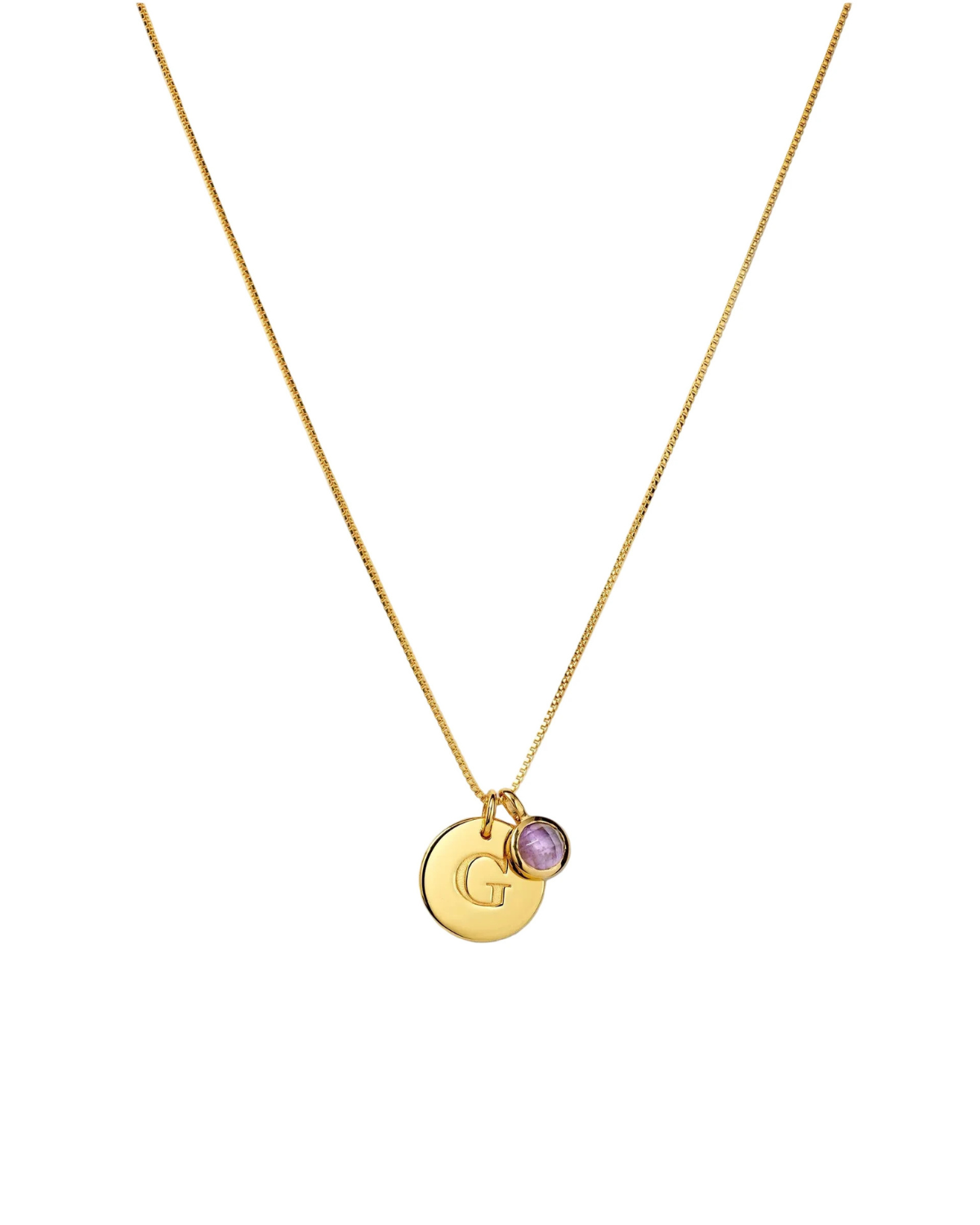 Anhänger Beloved Birthstone - gold