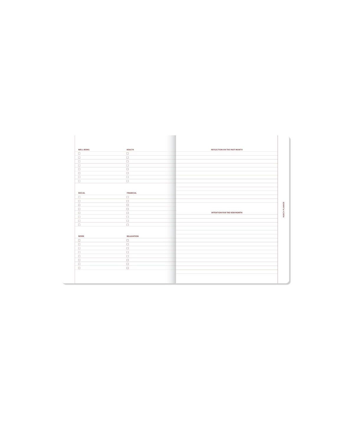 Journal 2027 - Beiges Leinen