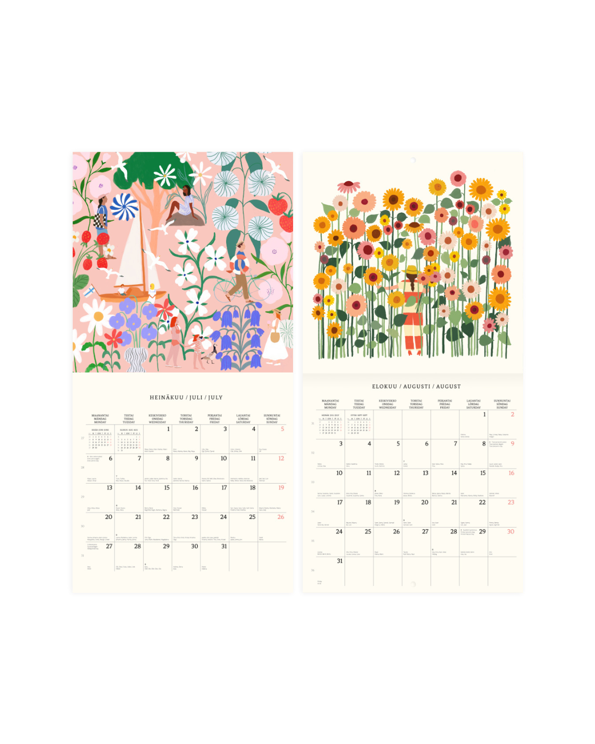 Wandkalender 2027