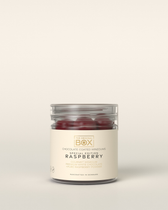 Fruchtgummi mit Schokolade - Raspberry / Himbeere 110g