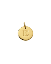 Anhänger Buchstabe (groß) - gold