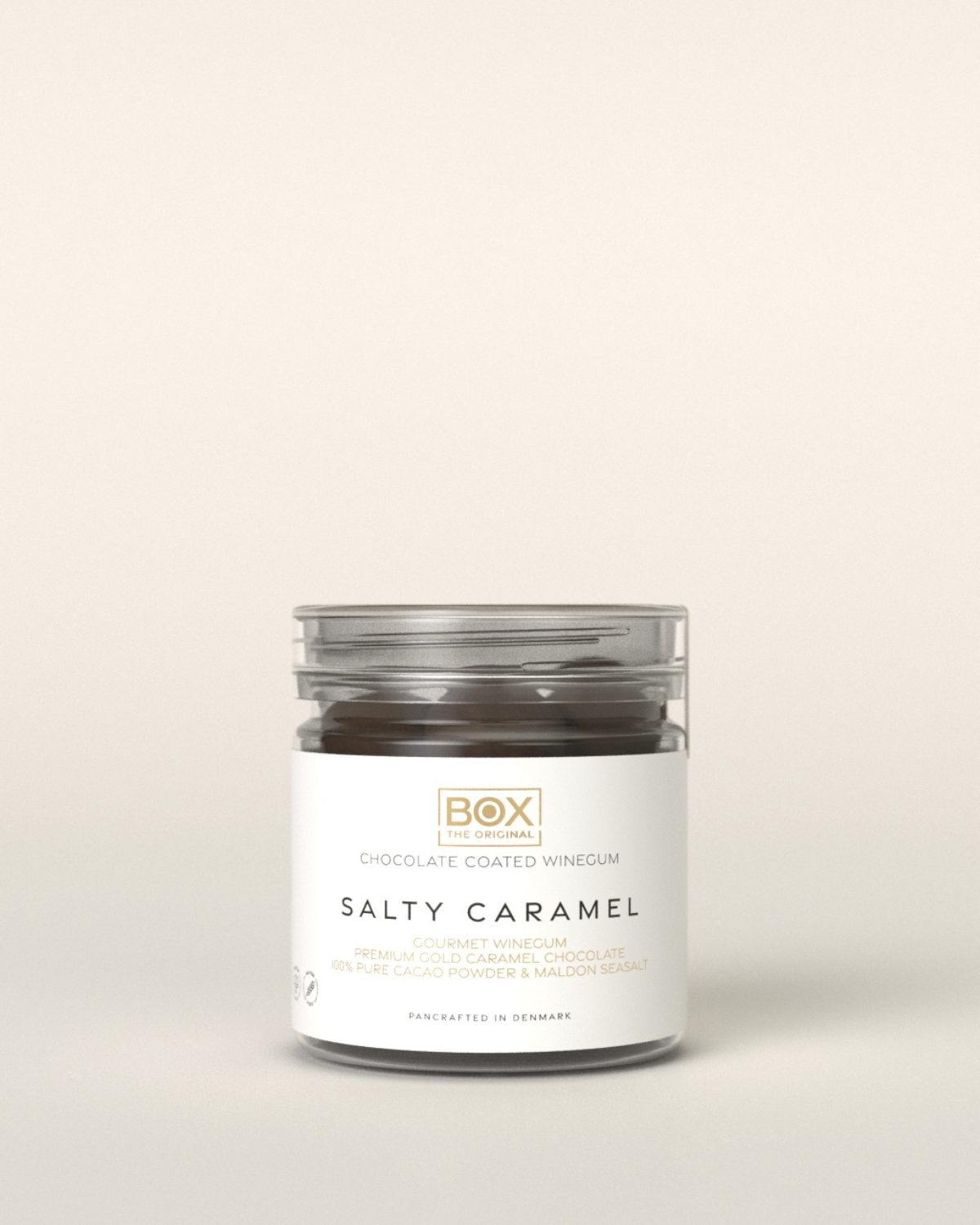 Fruchtgummi mit Schokolade – Salty Caramel 110 g