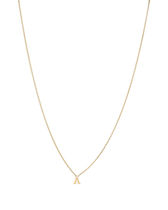 Halskette Note - gold versch. Buchstaben