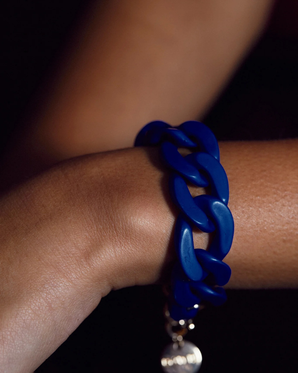 Armband Big Chain - Strong Blue