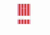 Notizblock Everyday List - Rosa Rot Gestreift