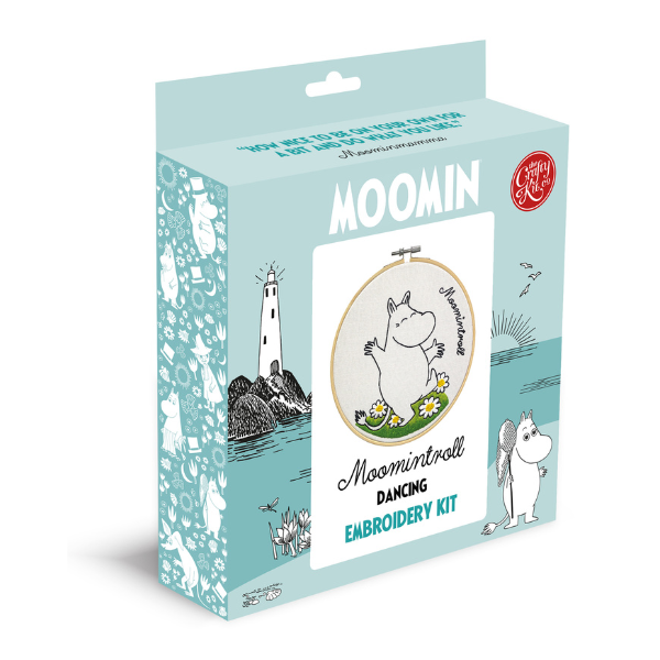 Stickset – Mumintroll beim Tanzen