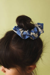 Scrunchie Dackel - blau