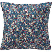 Kissenbezug Floral - blau / violett - 60x60