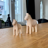 Handgeschnitzes Dala-Pferd – M 17 cm