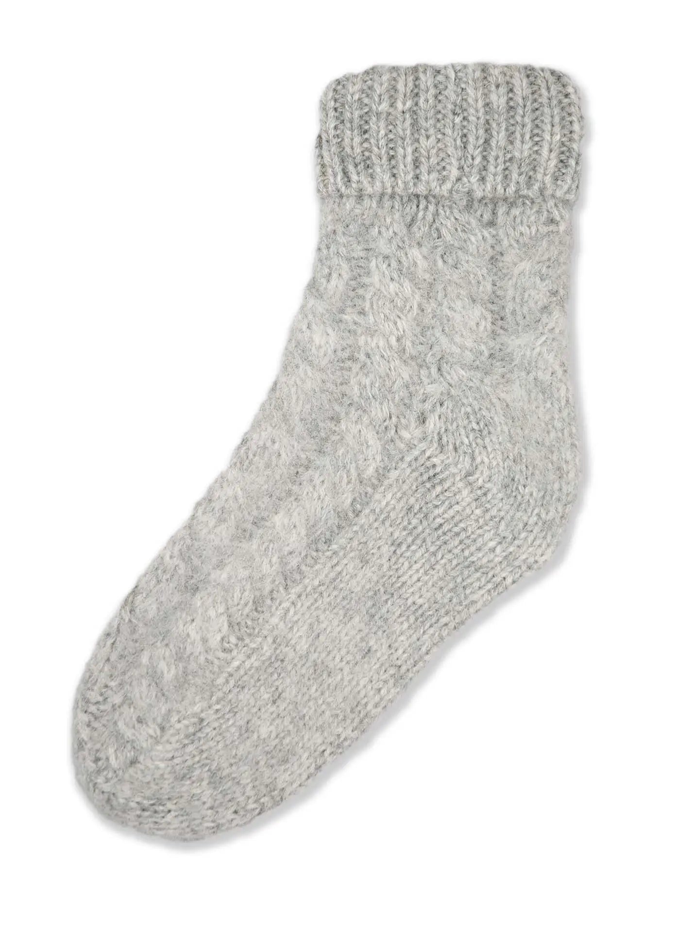 Gaiku Stricksocke grau