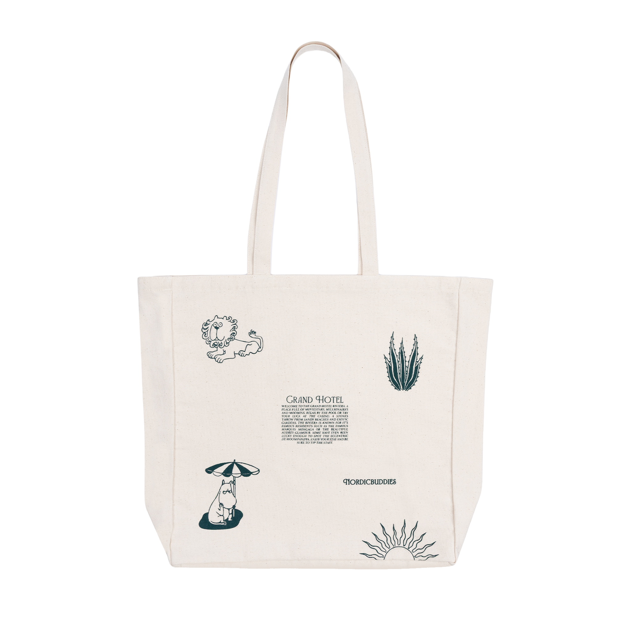 Tragetasche - Moomin Riviera Offwhite