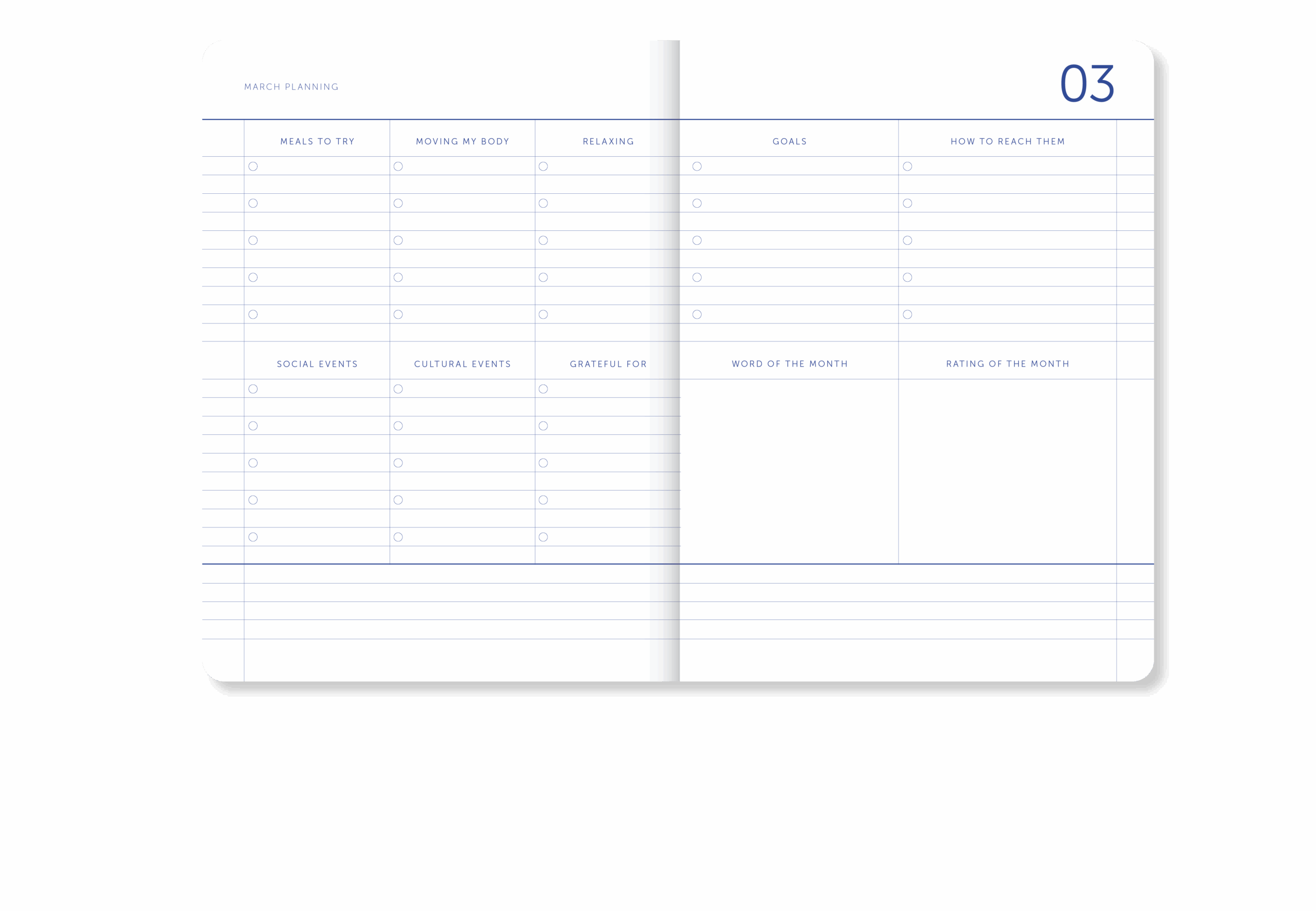 My Journal 18-Monats-Kalender 2026–2027 - Mintgrün