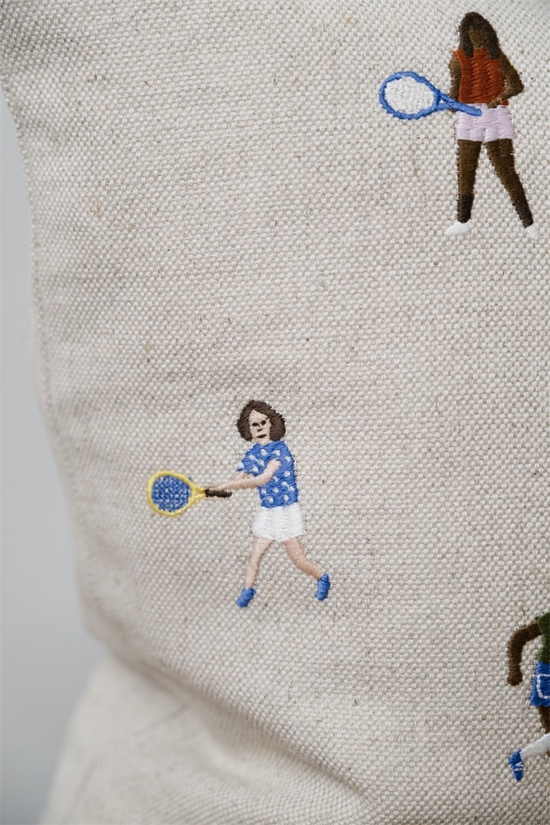 Kissenhülle Tennis