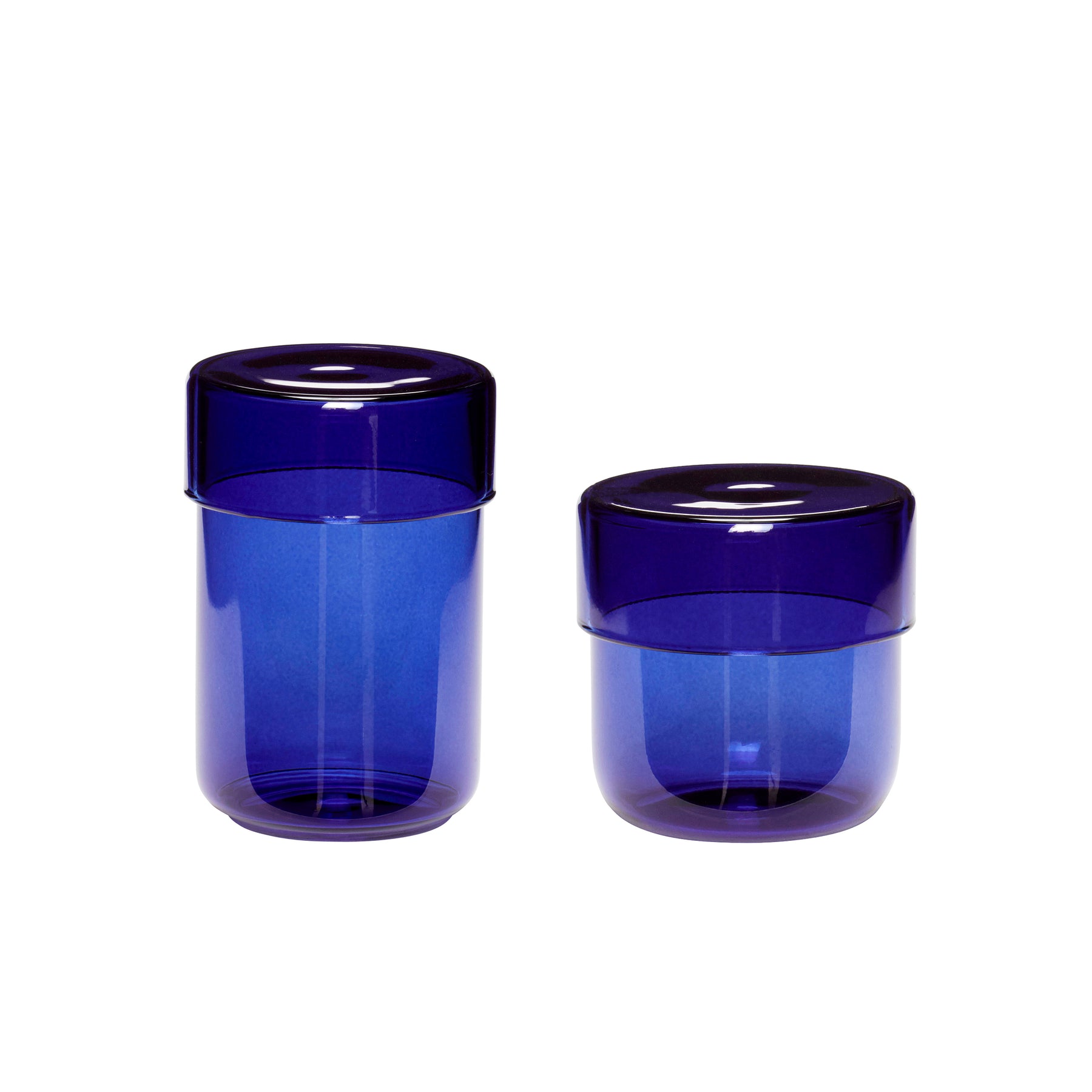 Aufbewahrungsglas Pop -  Blau
