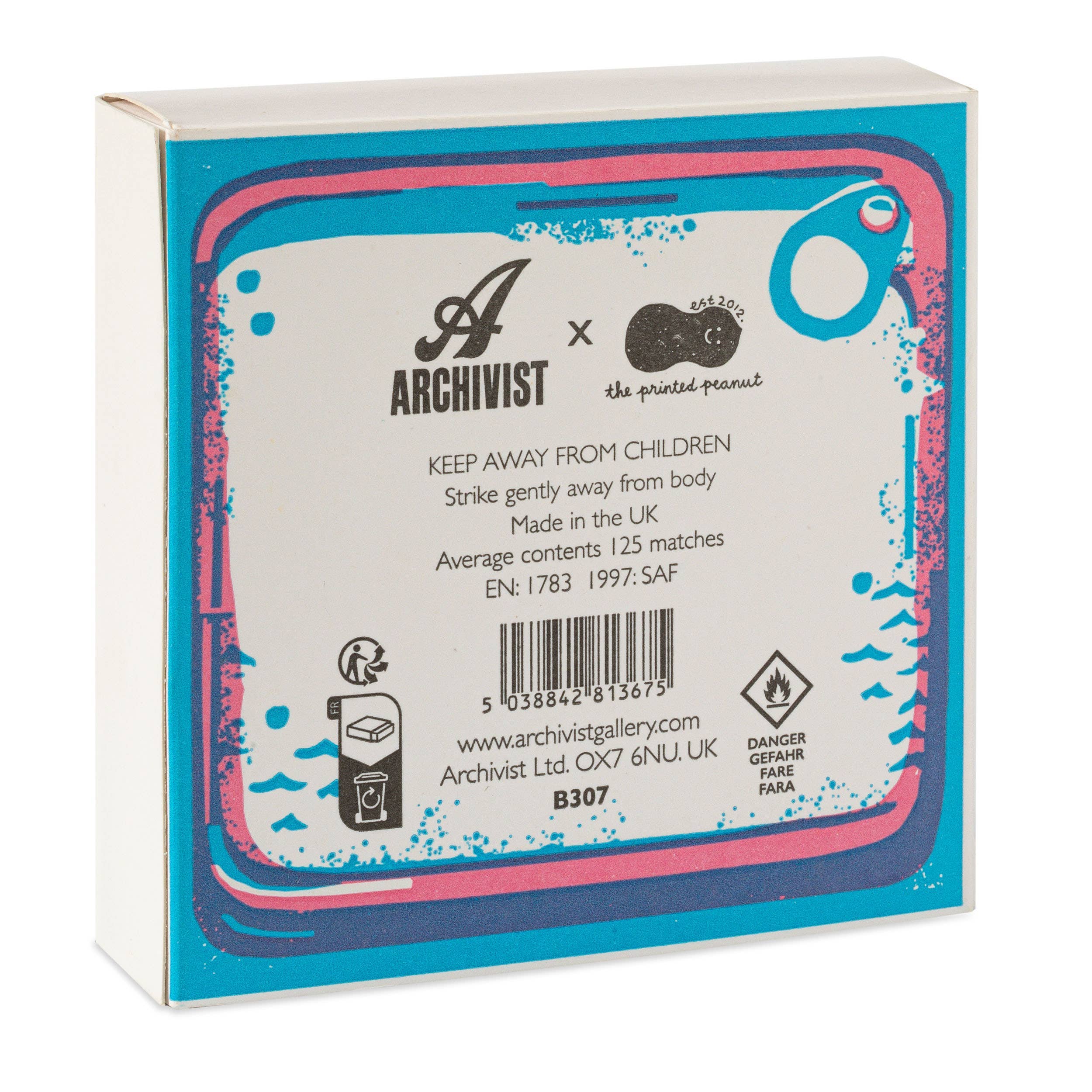 Sardines | Quadratische Sicherheitsstreichhölzer