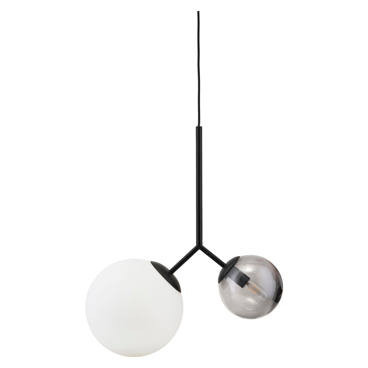 Lampe Twice - schwarz